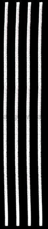 20"L X 6Mm Chenille Stems 50Ea/Bg, White MA200227 - DecoExchange