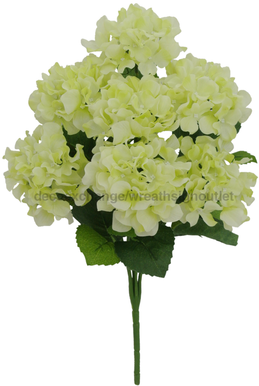 21 In Hydrangea Bush - 7 Stems 82514-GN Greenery