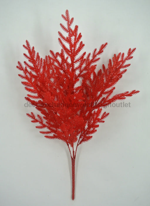 21 In Pine Bush X 4 W Glitter 85266 RD Pick