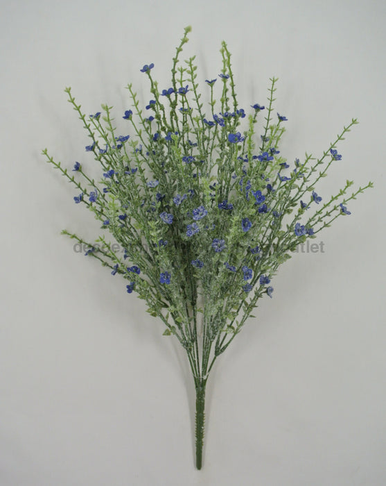 21 In Plastic Flower W Iced 85263 BL Pick