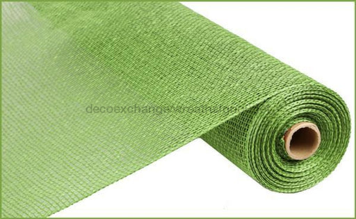 21"X10Yd Poly Burlap Mesh Lime Green RP910033 - DecoExchange