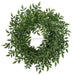 22Dia Leaf Wreath Green Fg6074 Base