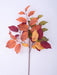 22"L Salal Leaf Spray Rust/Brown/Olive HA177395 - DecoExchange