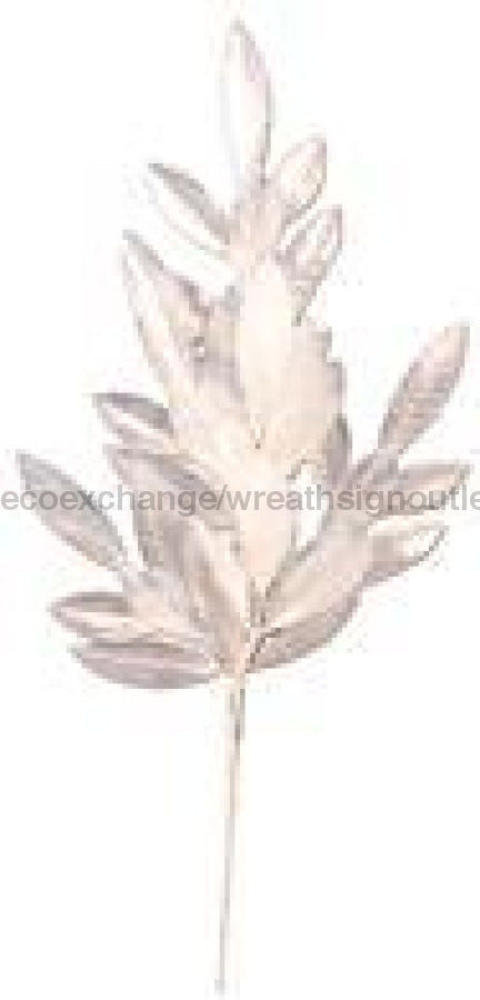 23.5" BAY LEAF SPRAY Iridescent QTY 6 XS7416 - DecoExchange
