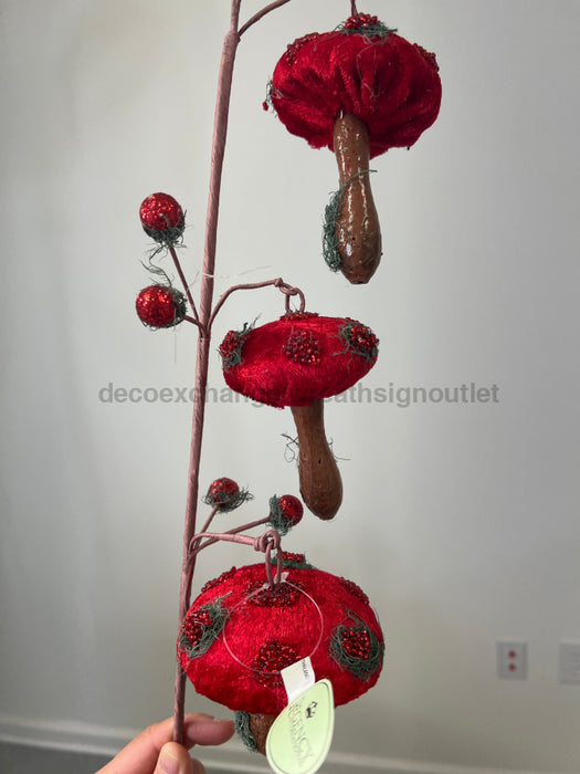 23.5’’ Triple Forest Mushroom Spray MTX75021-RGAS Pick