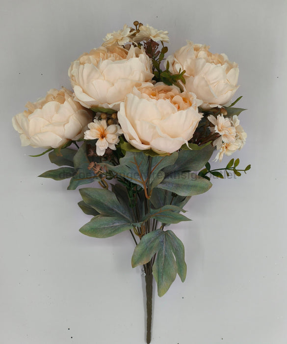 23 In Peony Bush - 10 Stems 85323-BEIGE Greenery