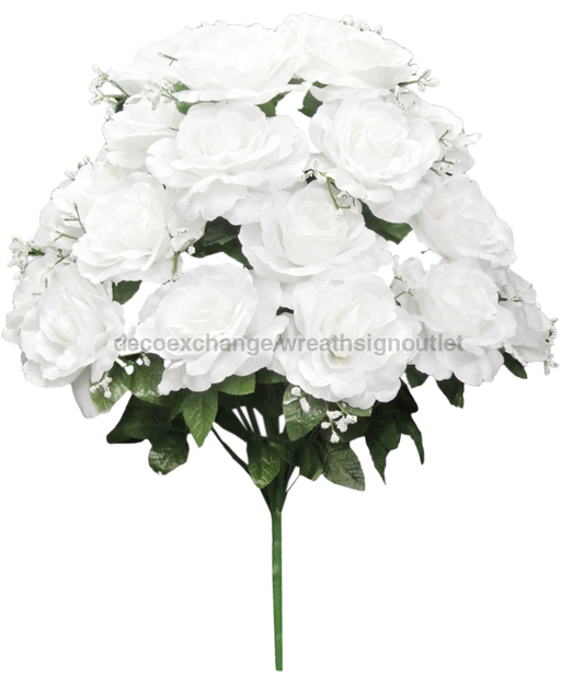 23 In Satin Rose With Gypso 55919-WT Greenery