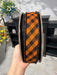 1“ x 10yds halloween check bias cut, orange black - DecoExchange®