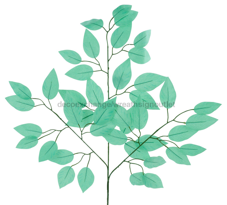 23’’L Ficus Spray 12Pcs/Bdl Mint Green FG633741 Greenery