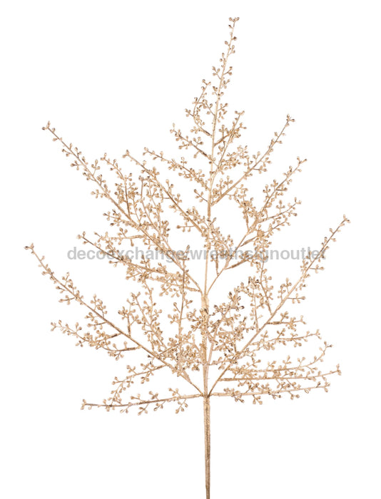 23’’L Painted Seed Spray Gold XS867008 Greenery