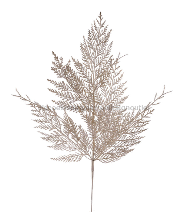 24.5’’L Incense Cedar Spray Champagne XS223549 Greenery