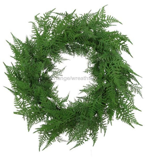 24Dia Asparagus Fern Wreath Green Fg6086 Base