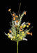 24"L Fabric Flower/Eva Leaf/Beads Spray Orange/Yellow/White FH8071CX - DecoExchange