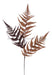 24"L Fern Leaf Spray Tt Brown/Tan XS2489 - DecoExchange