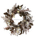 25.5"Dia Wreath W/Pine/Berry/Ornament Brown/Rose Gold/Cream XX8497 - DecoExchange®