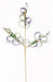 25" Glttr Leaf Loop/Bead Spray Mardi Gras HG3129 - DecoExchange