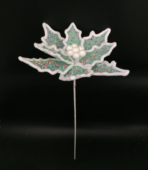 25 In Confetti Poinsettia 65147 Pick