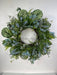 26In Fern&Burs Wreath 25S001 Blue