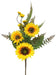 26"L Sunflower Bush Yellow/Dark Green FN1620 - DecoExchange