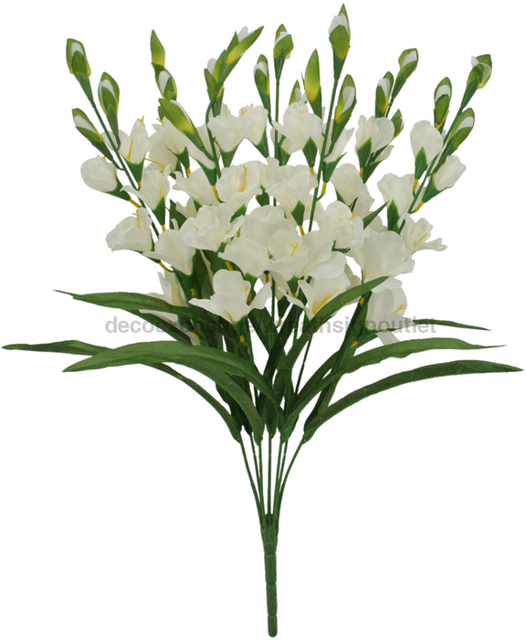 27 In Gladiolus Bush - 7 Stems 83343-CR Greenery