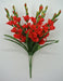 27 In Gladiolus Bush - 7 Stems 83343-RD Greenery