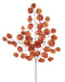 27’’L Apple Leaf Spray 12Ea/Bdl Dark Orange FG671653 Greenery