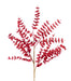 27’’L Glitter Eva Eucalyptus Spray Red Xs235224 Pick