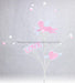 28’’H Glitter Cupid Spray X3 Pink/White HV026322 Pick