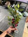 28In Eucalyptus Spray Pa3343 Red Greenery