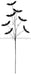 28’’L Glitter/Eva Bat Spray Black Hh1222 Pick