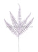 28’’L Pearl Fern Spray X5 Lavender MN032313 Pick
