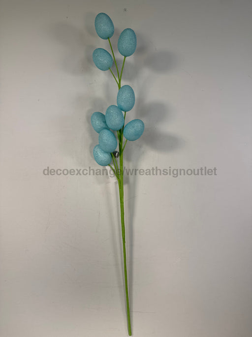 29.5 In Easter Eggs Spray 40262-Bl Pick