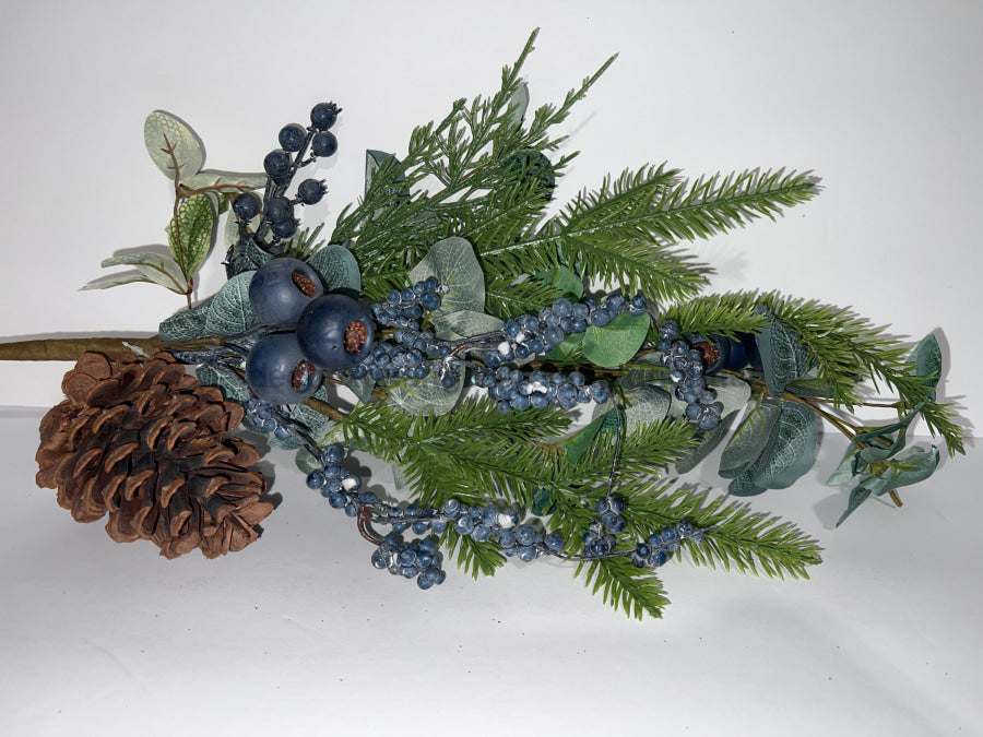 29’’ Blueberry/Pod Eucalyptus Cedar/Pine Spray MTX64831-NABL Pick