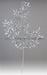29" Glitter White Ash Spray Silver PF135626 - DecoExchange