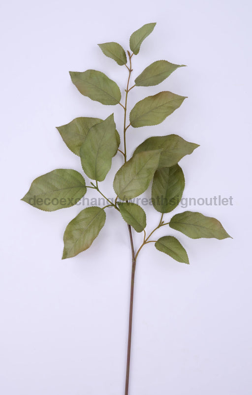 29"L Salal Leaf Spray Tt Green HA173996 - DecoExchange