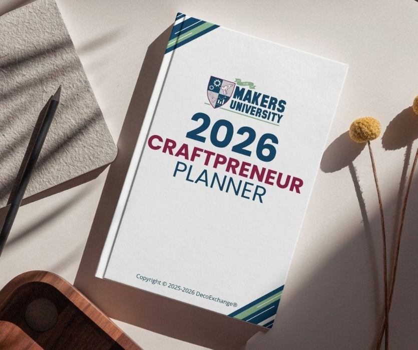 2026 Craftpreneur Design Planner by Damon Oates - DecoExchange®