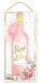 12.5"H x 6"W Rose All Day Sign White/Pink/Blush/Gold AP8602