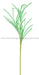 31’’L Glittered/Paper Grass Spray Bright Mint Green XS110083 Pick