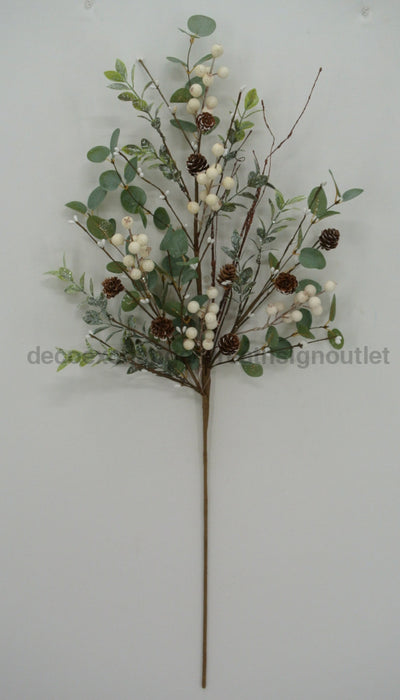 32 In Iced Eucalyptus Berry 64402 Pick