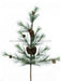 32" Stiff Pine/Mixed Pinecone Spray Tt Green XX1764 - DecoExchange