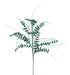 32’’L Flocked/Glitter Eucalyptus Spray Hunter Green XS234812 Pick