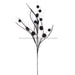 33’’ Black Ball And Coin Glitter Twig Spray Qg220817 Pick