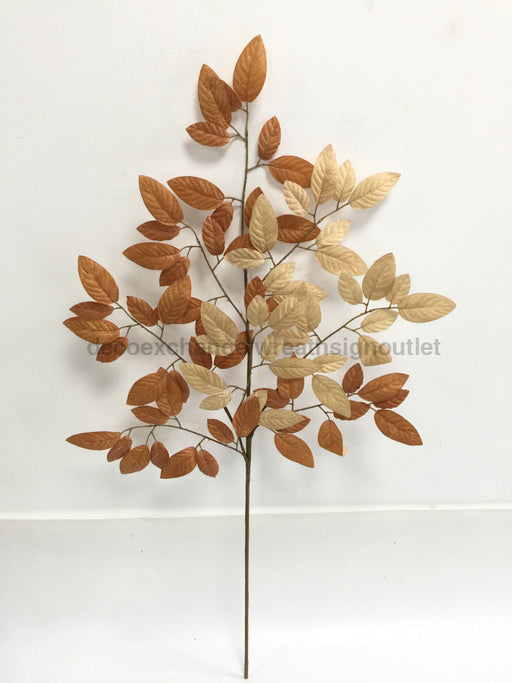33 In Birch Leaves Spray 65210-BEBRN Pick