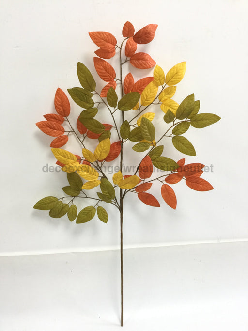 33 In Birch Leaves Spray 65210-ORYELGN Pick