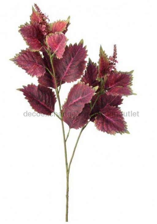 34’’ Garden Coleus Spray Mtf24457-Rdgr Greenery