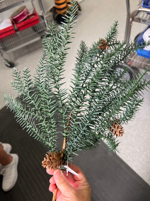 18" Pine&Cone Spray PA4902S-GRN - DecoExchange®
