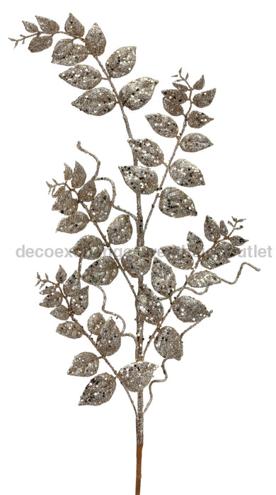 35’’ Glitter/Mica Later Fern Spray Chag Mtx54338-Chag Pick