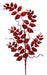 35’’ Glitter/Mica Later Fern Spray Red Mtx54338-Red Pick