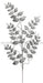 35’’ Glitter/Mica Later Fern Spray Silv Mtx54338-Silv Pick