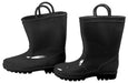 Pvc Rain Boots W/LOOPS - 4 Sizes Black MD072402